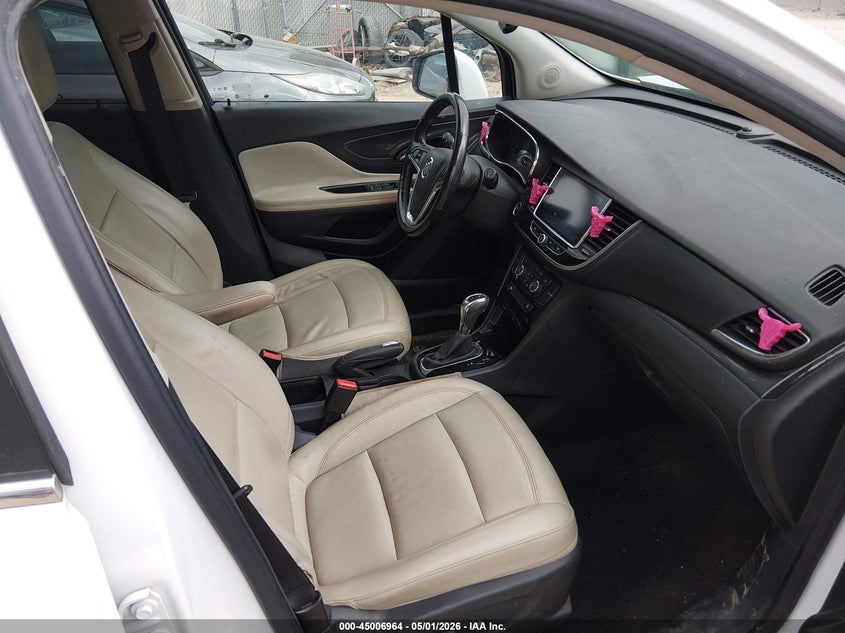 2019 Buick Encore VIN KL4CJCSM4KB761661 IAAI salvage auction — FRONT END, Salvage (North Carolina), sold $825 on 2026-07-22 (photo 5)