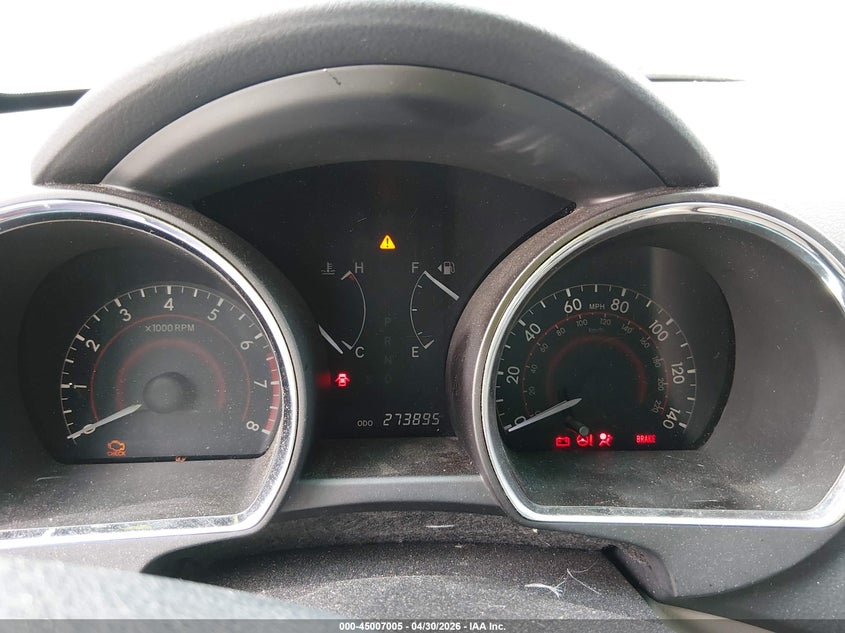 2013 Toyota Highlander VIN 5TDZK3EH8DS091250 IAAI salvage auction — FRONT END, Salvage (Alabama), sold $725 on 2026-07-29 (photo 7)