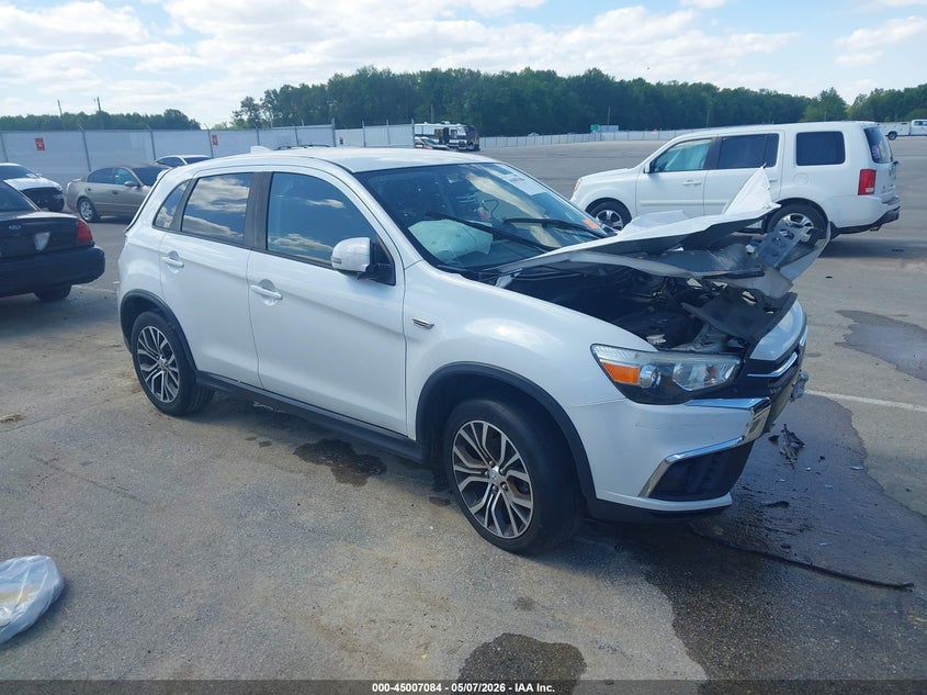 2019 Mitsubishi Outlander VIN JA4AP3AU2KU021876 IAAI salvage auction — FRONT & REAR, Salvage (Indiana), sold $475 on 2026-07-09 (photo 1)