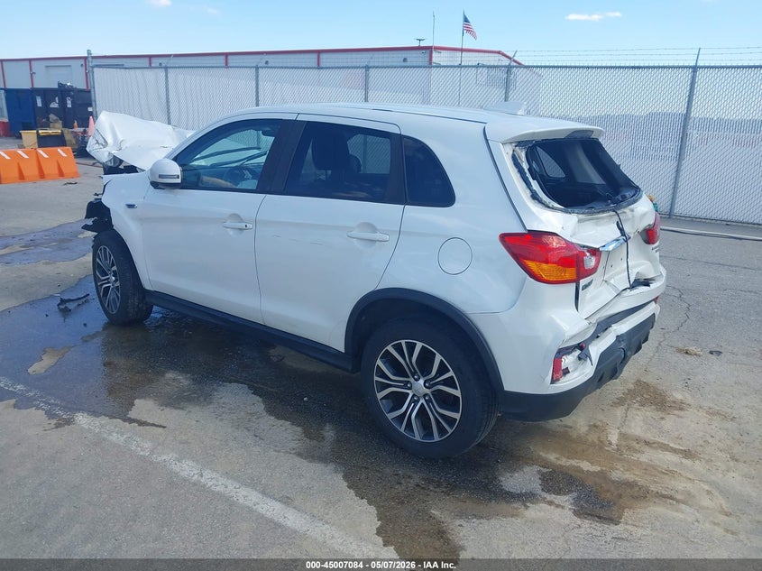 2019 Mitsubishi Outlander VIN JA4AP3AU2KU021876 IAAI salvage auction — FRONT & REAR, Salvage (Indiana), sold $475 on 2026-07-09 (photo 3)