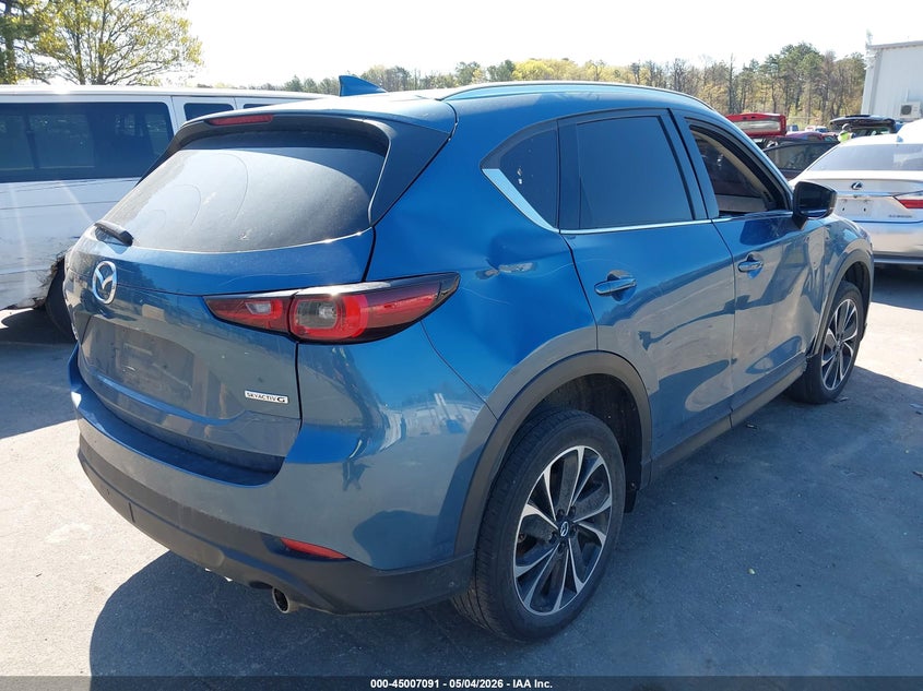 2023 Mazda Cx-5 VIN JM3KFBEM7P0254840 IAAI salvage auction — RIGHT SIDE, Salvage (Pennsylvania), sold $8,300 on 2026-07-14 (photo 4)