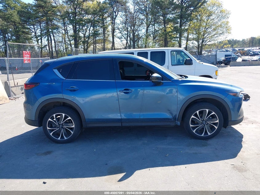 2023 Mazda Cx-5 VIN JM3KFBEM7P0254840 IAAI salvage auction — RIGHT SIDE, Salvage (Pennsylvania), sold $8,300 on 2026-07-14 (photo 6)