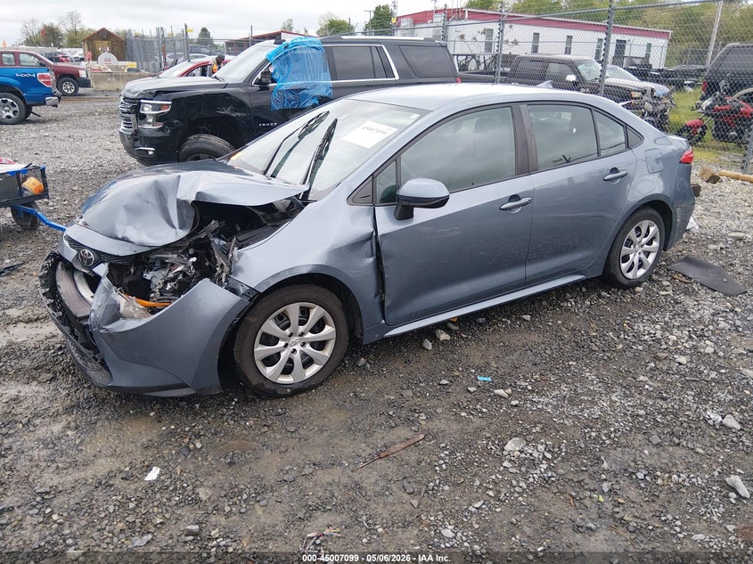2021 Toyota Corolla VIN 5YFEPMAE7MP187865 IAAI salvage auction — LEFT FRONT, Salvage (West Virginia), sold $2,800 on 2026-08-02 (photo 2)