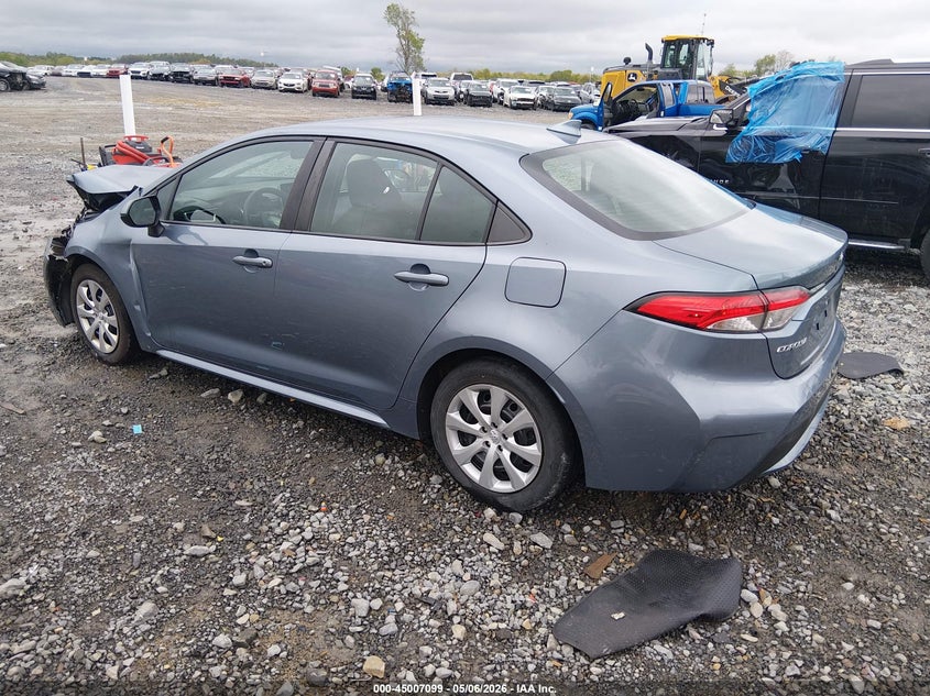 2021 Toyota Corolla VIN 5YFEPMAE7MP187865 IAAI salvage auction — LEFT FRONT, Salvage (West Virginia), sold $2,800 on 2026-08-02 (photo 3)