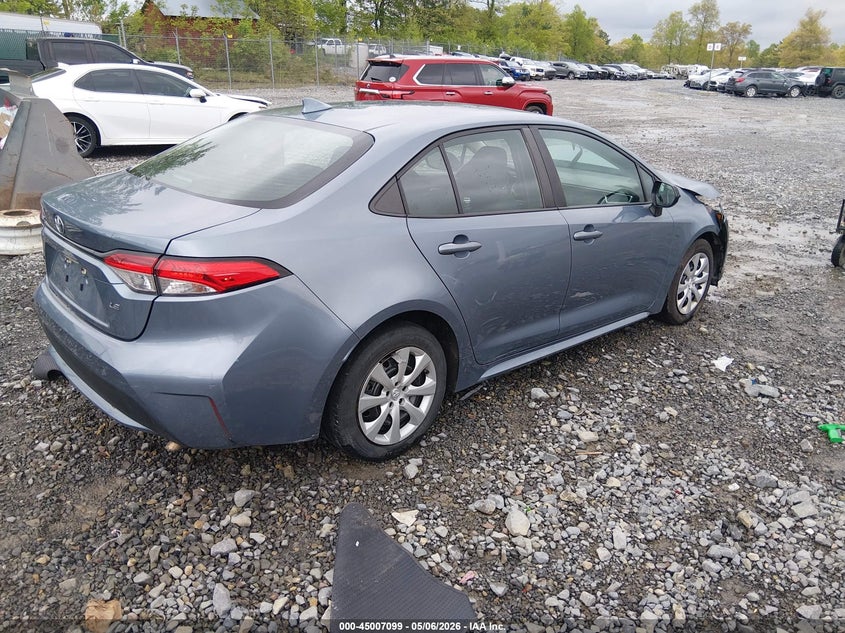 2021 Toyota Corolla VIN 5YFEPMAE7MP187865 IAAI salvage auction — LEFT FRONT, Salvage (West Virginia), sold $2,800 on 2026-08-02 (photo 4)