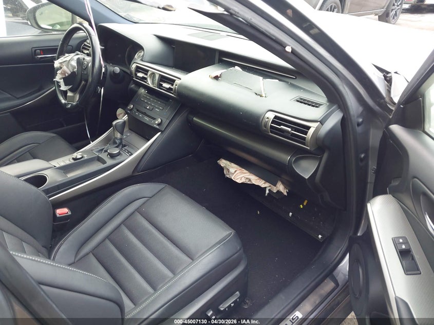 2016 Lexus Is VIN JTHBA1D20G5033695 IAAI salvage auction — FRONT END, Salvage (North Carolina), sold $525 on 2026-07-29 (photo 5)