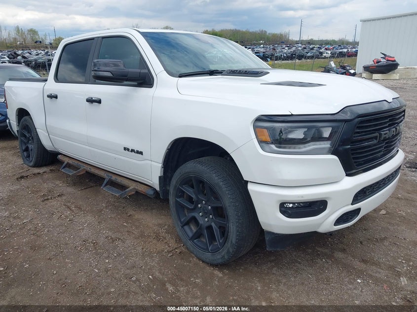 2024 Ram 1500 VIN 1C6SRFJT2RN150516 IAAI salvage auction — SIDE, Salvage (Michigan), sold $19,900 on 2026-07-31 (photo 1)