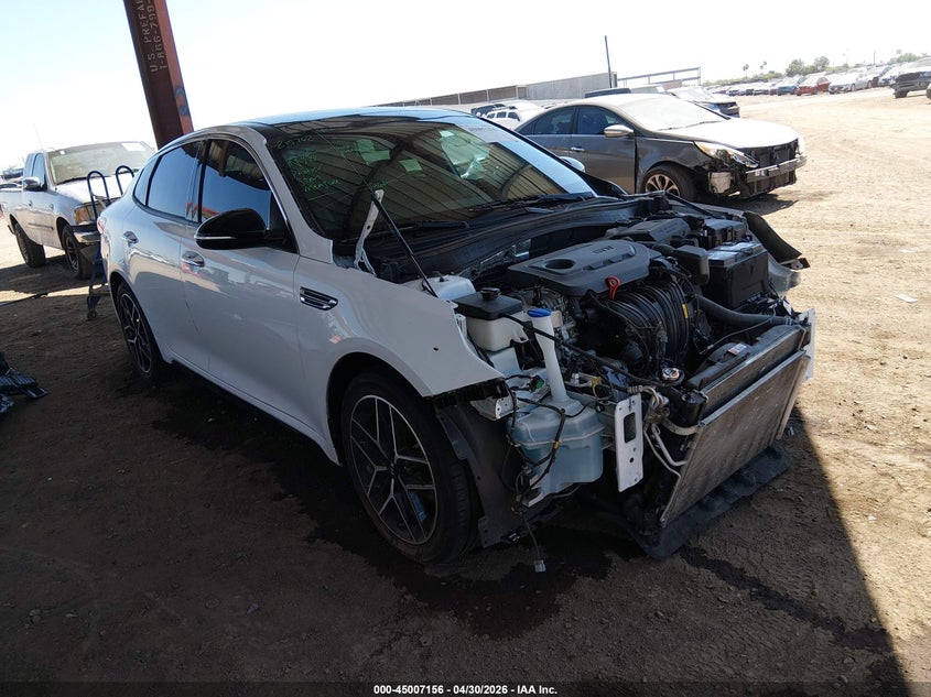 2020 Kia Optima VIN 5XXGT4L34LG449851 IAAI salvage auction — FRONT END, Salvage (Arizona), sold $2,850 on 2026-07-07 (photo 1)