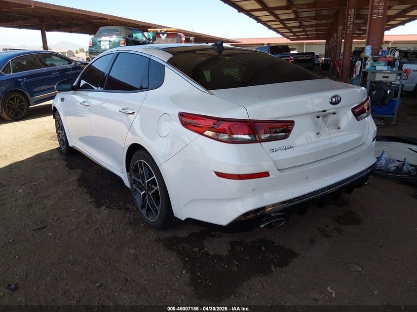2020 Kia Optima VIN 5XXGT4L34LG449851 IAAI salvage auction — FRONT END, Salvage (Arizona), sold $2,850 on 2026-07-07 (photo 3)