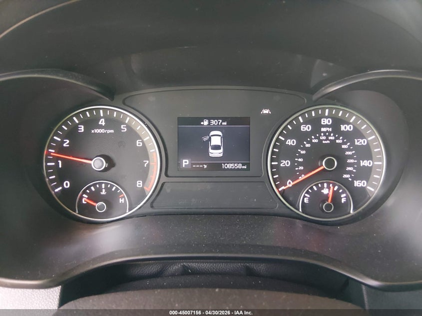 2020 Kia Optima VIN 5XXGT4L34LG449851 IAAI salvage auction — FRONT END, Salvage (Arizona), sold $2,850 on 2026-07-07 (photo 7)