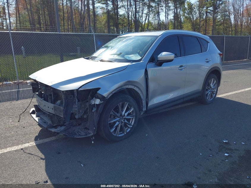 2021 Mazda Cx-5 VIN JM3KFBDMXM0476091 IAAI salvage auction — FRONT END, Salvage (Pennsylvania), sold $5,150 on 2026-07-09 (photo 2)