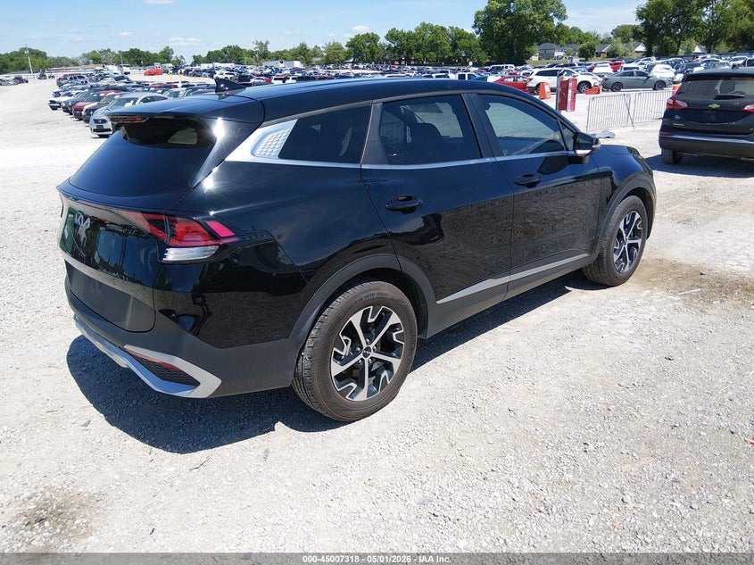 2024 Kia Sportage VIN 5XYK33DFXRG167053 IAAI salvage auction — ALL OVER, Salvage (Kentucky), sold $7,300 on 2026-07-22 (photo 4)