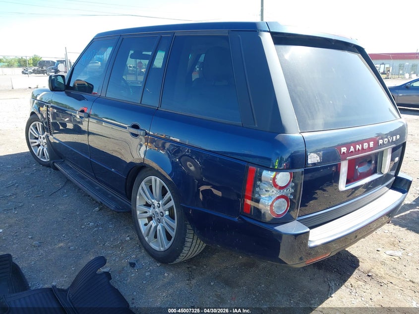 2011 Land rover RANGE ROVER VIN SALMF1D42BA345555 IAAI salvage auction — NORMAL WEAR, Salvage (Texas), sold $925 on 2026-07-16 (photo 3)