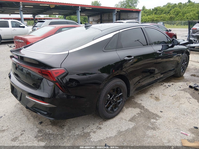 2026 Kia K5 VIN KNAG24J78T5420153 IAAI salvage auction — FRONT END, Salvage (Louisiana), sold $8,800 on 2026-07-07 (photo 4)