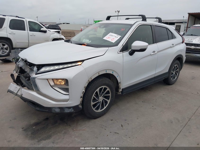 2022 Mitsubishi Eclipse cross VIN JA4ASUAA9NZ052771 IAAI salvage auction — FRONT END, Salvage Title, sold $2,350 on 2026-07-12 (photo 2)