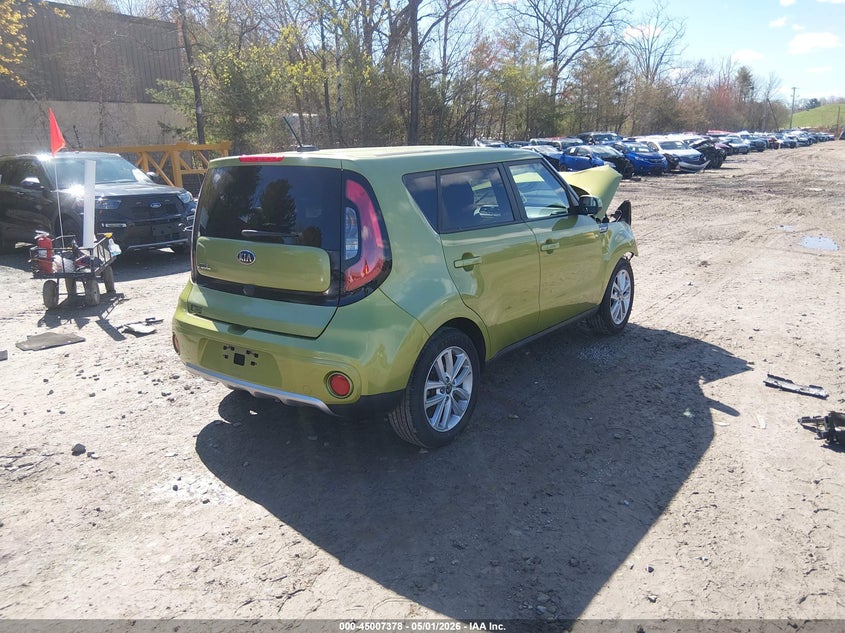 2017 Kia Soul VIN KNDJP3A58H7887975 IAAI salvage auction — FRONT END, Salvage Title, sold $350 on 2026-07-23 (photo 4)