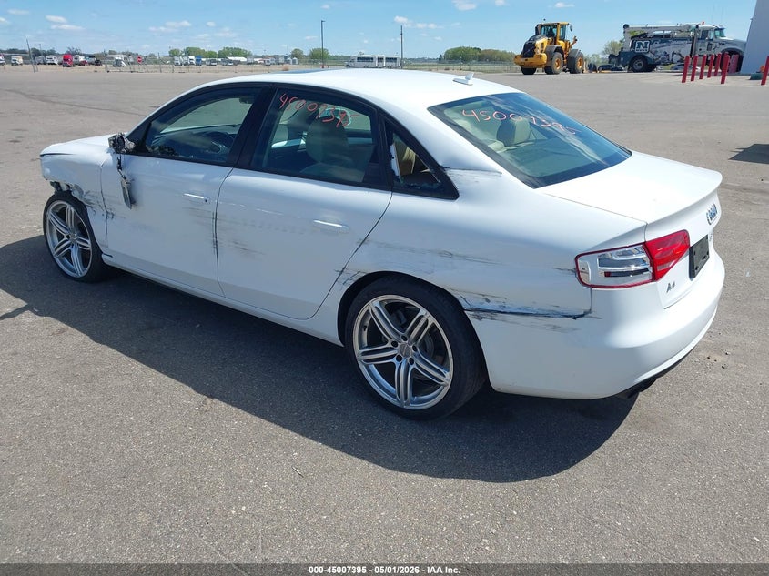 2013 Audi A4 VIN WAUAFAFL3DN024602 IAAI salvage auction — FRONT END, Prior Salvage (Minnesota), sold $1,150 on 2026-07-20 (photo 3)