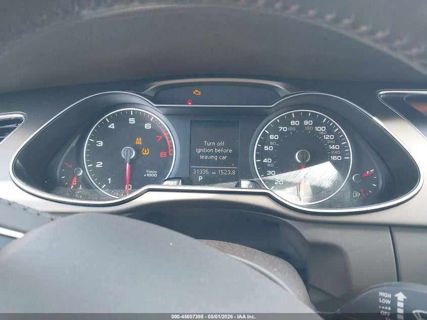 2013 Audi A4 VIN WAUAFAFL3DN024602 IAAI salvage auction — FRONT END, Prior Salvage (Minnesota), sold $1,150 on 2026-07-20 (photo 7)