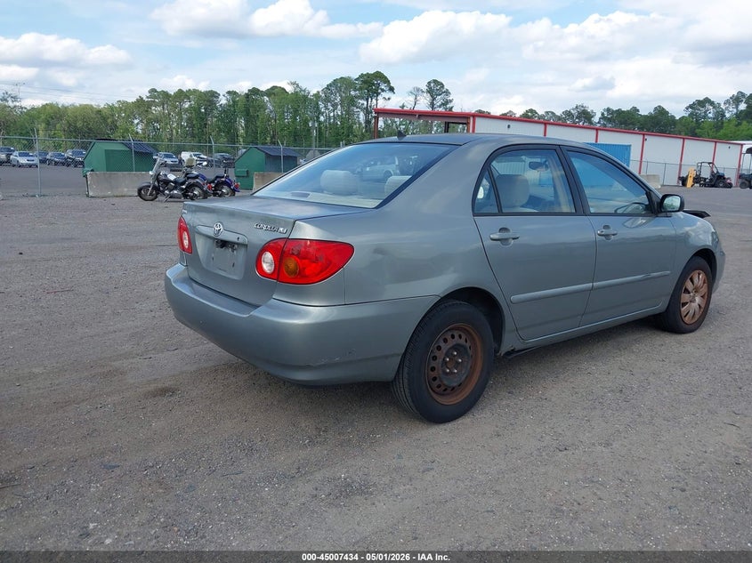 2003 Toyota Corolla VIN JTDBR32E530040197 IAAI salvage auction — NORMAL WEAR, Salvage (Texas), sold $900 on 2026-07-28 (photo 4)