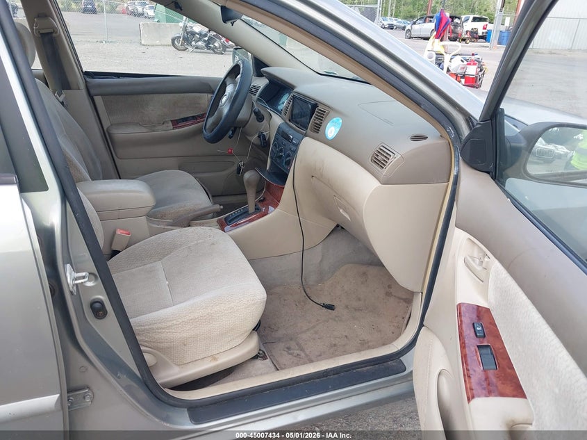 2003 Toyota Corolla VIN JTDBR32E530040197 IAAI salvage auction — NORMAL WEAR, Salvage (Texas), sold $900 on 2026-07-28 (photo 5)