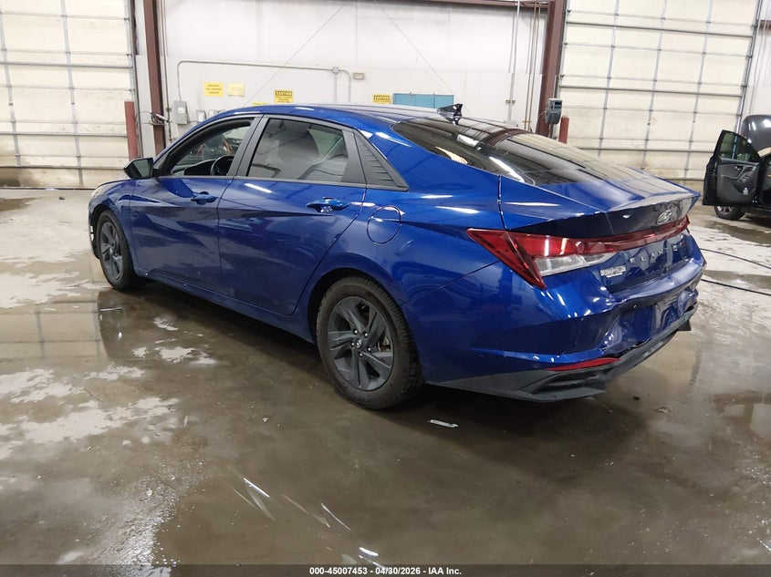 2021 Hyundai Elantra VIN 5NPLS4AG2MH052426 IAAI salvage auction — REAR END, Salvage (Idaho), sold $3,150 on 2026-07-24 (photo 3)