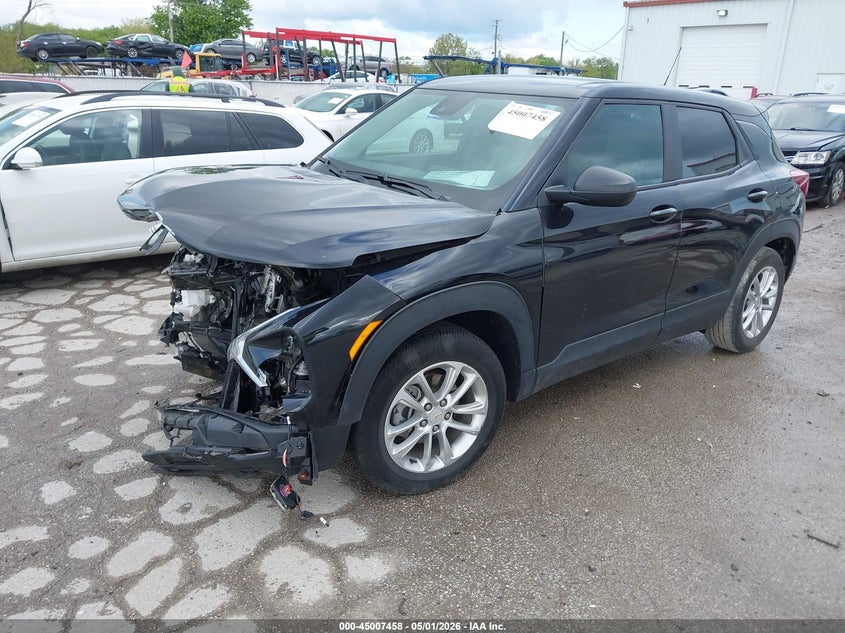2024 Chevrolet Trailblazer VIN KL79MMSL5RB135645 IAAI salvage auction — FRONT END, Salvage (Illinois), sold $1,900 on 2026-07-21 (photo 2)