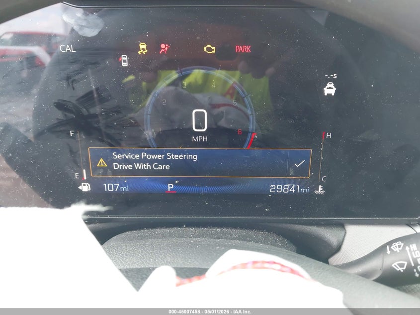 2024 Chevrolet Trailblazer VIN KL79MMSL5RB135645 IAAI salvage auction — FRONT END, Salvage (Illinois), sold $1,900 on 2026-07-21 (photo 7)