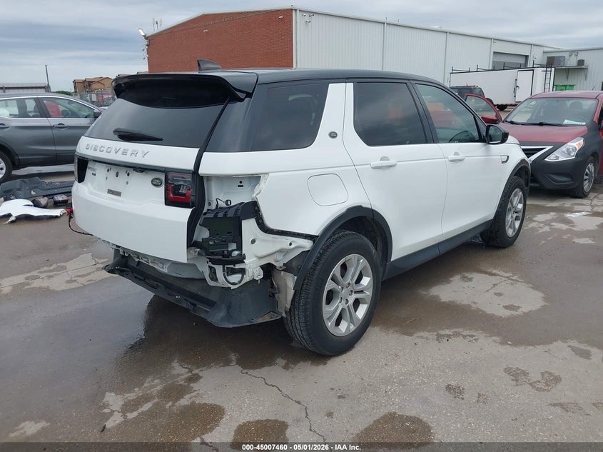 2020 Land rover Discovery sport VIN SALCK2FX7LH835048 IAAI salvage auction — REAR END, Original (Texas), sold $7,300 on 2026-07-22 (photo 4)