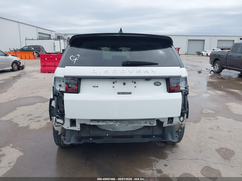 2020 Land rover Discovery sport VIN SALCK2FX7LH835048 IAAI salvage auction — REAR END, Original (Texas), sold $7,300 on 2026-07-22 (photo 6)
