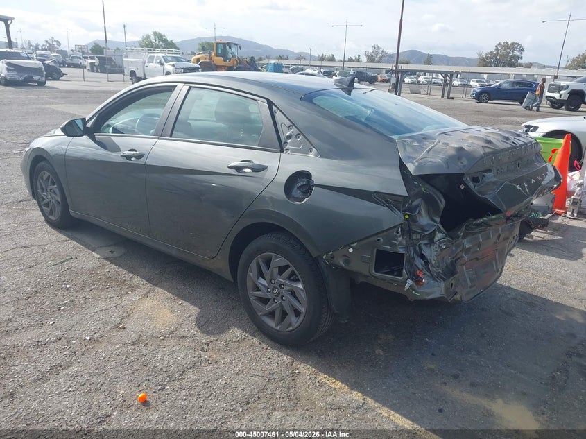 2024 Hyundai Elantra VIN KMHLM4DG3RU708423 IAAI salvage auction — REAR END, Salvage (California), sold $5,650 on 2026-07-28 (photo 3)