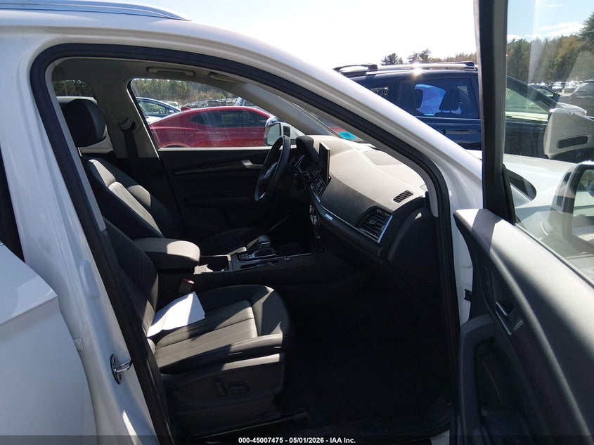 2023 Audi Q5 VIN WA1ABAFY2P2069556 IAAI salvage auction — FRONT END, Salvage (New Hampshire), sold $10,900 on 2026-07-24 (photo 5)
