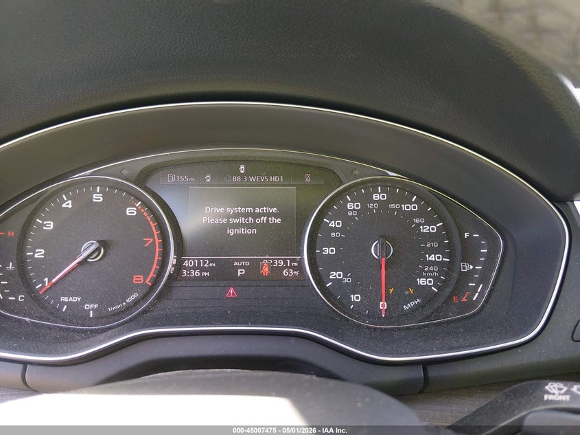 2023 Audi Q5 VIN WA1ABAFY2P2069556 IAAI salvage auction — FRONT END, Salvage (New Hampshire), sold $10,900 on 2026-07-24 (photo 7)