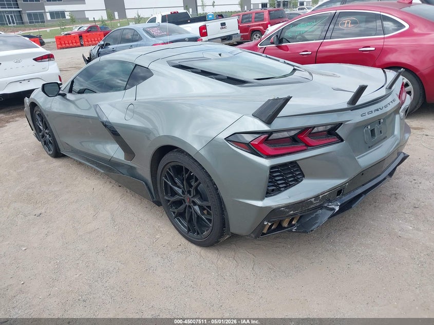 2023 Chevrolet Corvette VIN 1G1YB2D46P5140503 IAAI salvage auction — FRONT END, Original (Texas), sold $33,000 on 2026-07-06 (photo 3)