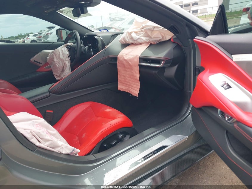 2023 Chevrolet Corvette VIN 1G1YB2D46P5140503 IAAI salvage auction — FRONT END, Original (Texas), sold $33,000 on 2026-07-06 (photo 5)