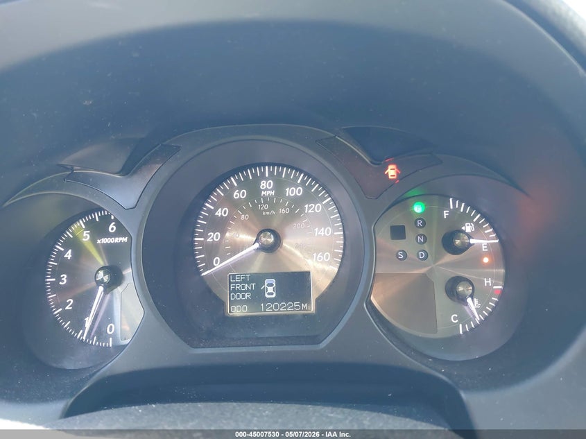 2011 Lexus Gs VIN JTHCE1KS8B0028276 IAAI salvage auction — FRONT & REAR, Clear (Massachusetts), sold $1,300 on 2026-07-10 (photo 7)