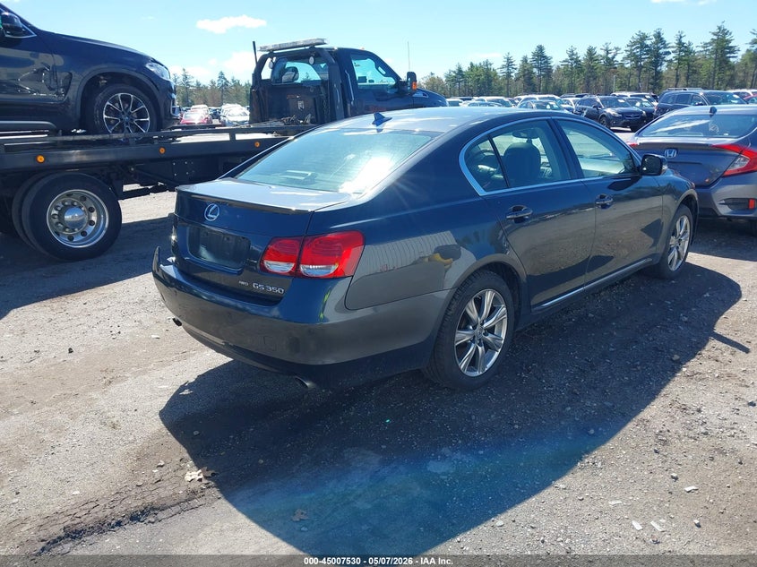 2011 Lexus Gs VIN JTHCE1KS8B0028276 IAAI salvage auction — FRONT & REAR, Clear (Massachusetts), sold $1,300 on 2026-07-10 (photo 4)