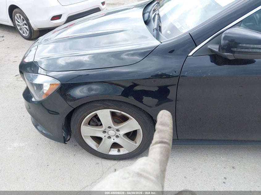 2015 Mercedes-benz Cla-klasse VIN WDDSJ4GB3FN243985 IAAI salvage auction — LEFT REAR, Salvage (Illinois), sold $1,900 on 2026-07-14 (photo 6)