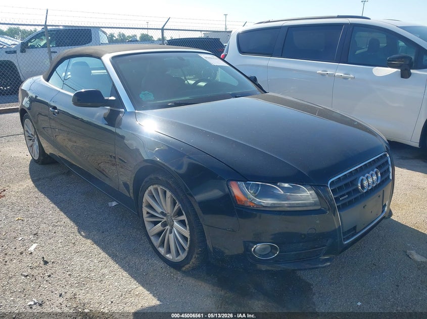2011 Audi A5 VIN WAULFAFH6BN017158 IAAI salvage auction — LEFT SIDE, Salvage (New Hampshire), sold $2,050 on 2026-07-21 (photo 1)