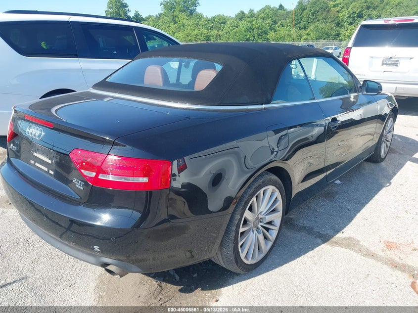 2011 Audi A5 VIN WAULFAFH6BN017158 IAAI salvage auction — LEFT SIDE, Salvage (New Hampshire), sold $2,050 on 2026-07-21 (photo 4)