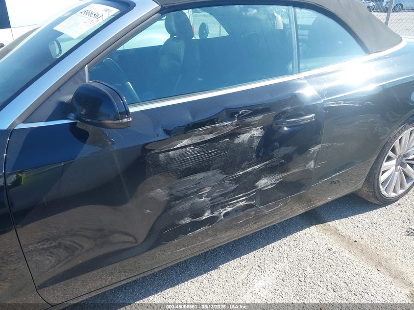 2011 Audi A5 VIN WAULFAFH6BN017158 IAAI salvage auction — LEFT SIDE, Salvage (New Hampshire), sold $2,050 on 2026-07-21 (photo 6)
