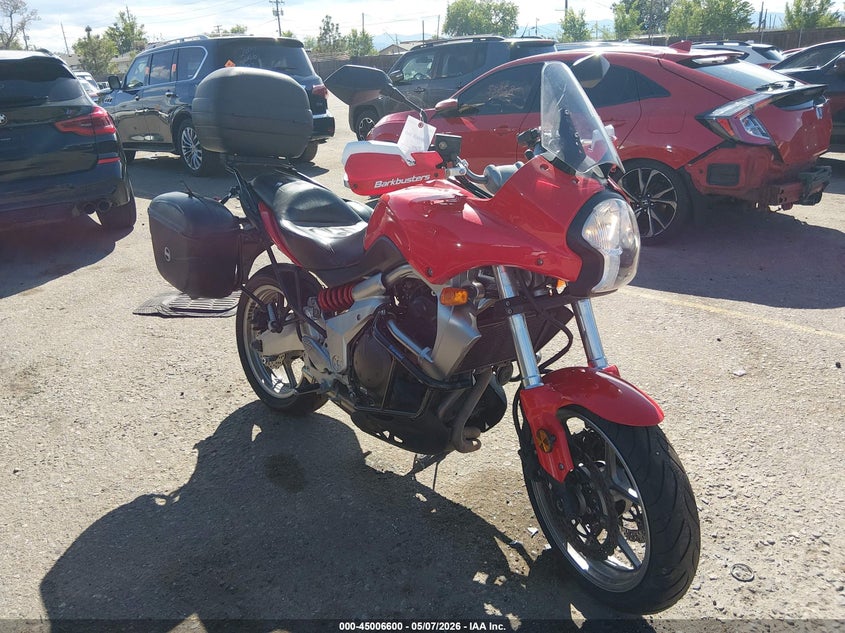 2008 Kawasaki Kle650 VIN JKALEEA188A021570 IAAI salvage auction — LEFT SIDE, Salvage (Colorado), sold $725 on 2026-07-14 (photo 1)