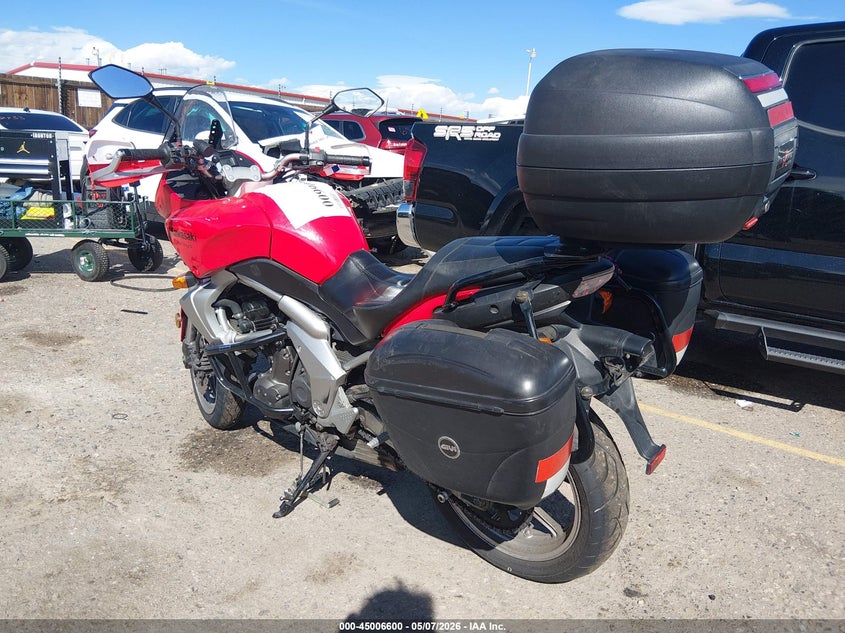 2008 Kawasaki Kle650 VIN JKALEEA188A021570 IAAI salvage auction — LEFT SIDE, Salvage (Colorado), sold $725 on 2026-07-14 (photo 3)