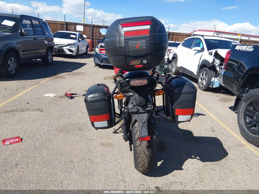 2008 Kawasaki Kle650 VIN JKALEEA188A021570 IAAI salvage auction — LEFT SIDE, Salvage (Colorado), sold $725 on 2026-07-14 (photo 6)