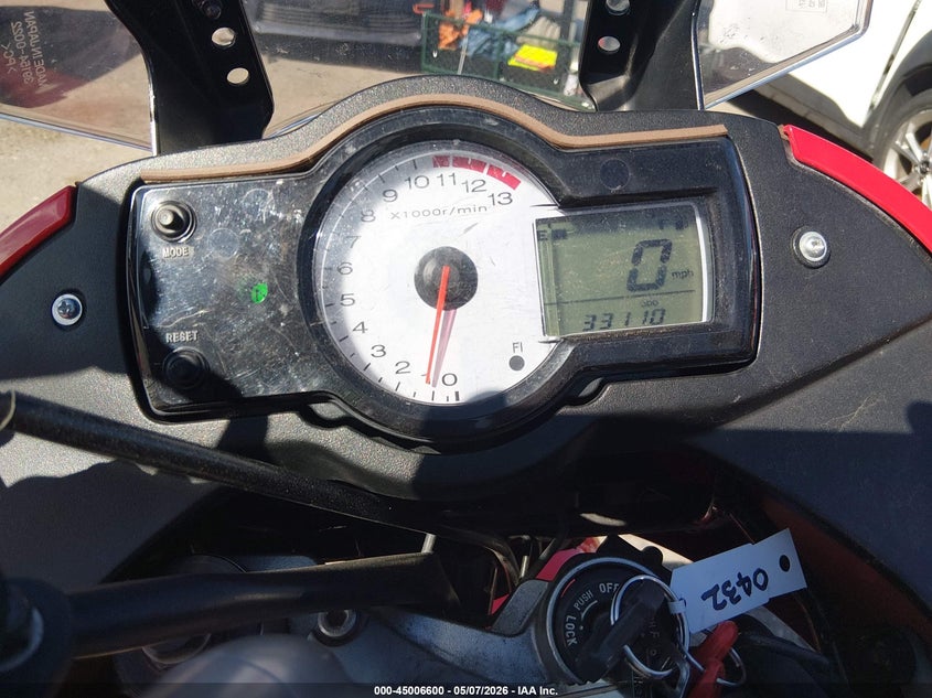 2008 Kawasaki Kle650 VIN JKALEEA188A021570 IAAI salvage auction — LEFT SIDE, Salvage (Colorado), sold $725 on 2026-07-14 (photo 7)