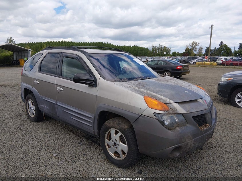 2001 Pontiac Aztek VIN 3G7DB03E01S535535 IAAI salvage auction — NORMAL WEAR, Clear - Public Restricted (Oregon), sold $0 on 2026-09-22 (photo 1)