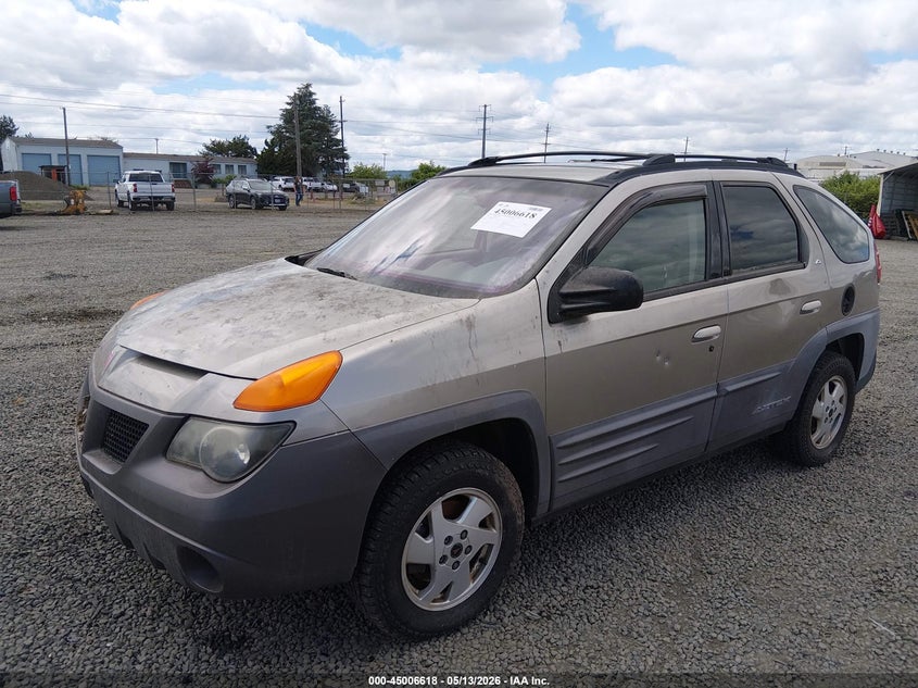 2001 Pontiac Aztek VIN 3G7DB03E01S535535 IAAI salvage auction — NORMAL WEAR, Clear - Public Restricted (Oregon), sold $0 on 2026-09-22 (photo 2)