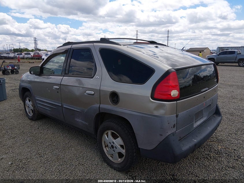 2001 Pontiac Aztek VIN 3G7DB03E01S535535 IAAI salvage auction — NORMAL WEAR, Clear - Public Restricted (Oregon), sold $0 on 2026-09-22 (photo 3)