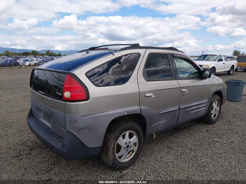 2001 Pontiac Aztek VIN 3G7DB03E01S535535 IAAI salvage auction — NORMAL WEAR, Clear - Public Restricted (Oregon), sold $0 on 2026-09-22 (photo 4)