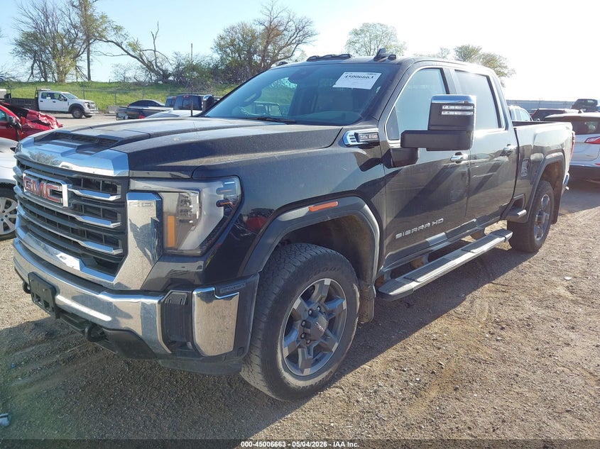 2025 Gmc SIERRA VIN 1GT4UNE71SF244619 IAAI salvage auction — HAIL, Salvage (Nebraska), sold $12,100 on 2026-07-09 (photo 2)