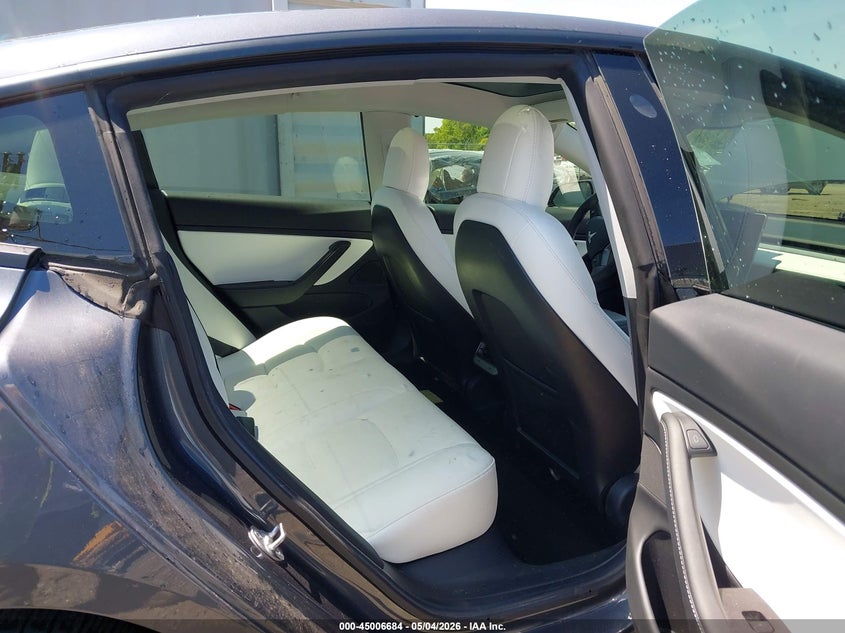 2021 Tesla Model 3 VIN 5YJ3E1EBXMF906954 IAAI salvage auction — FRONT END, Salvage - Greater Than 75% (Maryland), sold $5,150 on 2026-07-27 (photo 8)